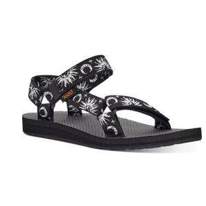 Teva Original Universal Women's Sandals, Sun and Moon Black/White, W7